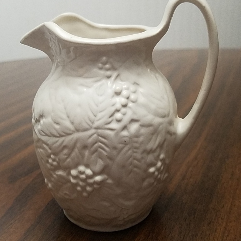 Kingwood ceramics USA Small White Creamer Pitcher